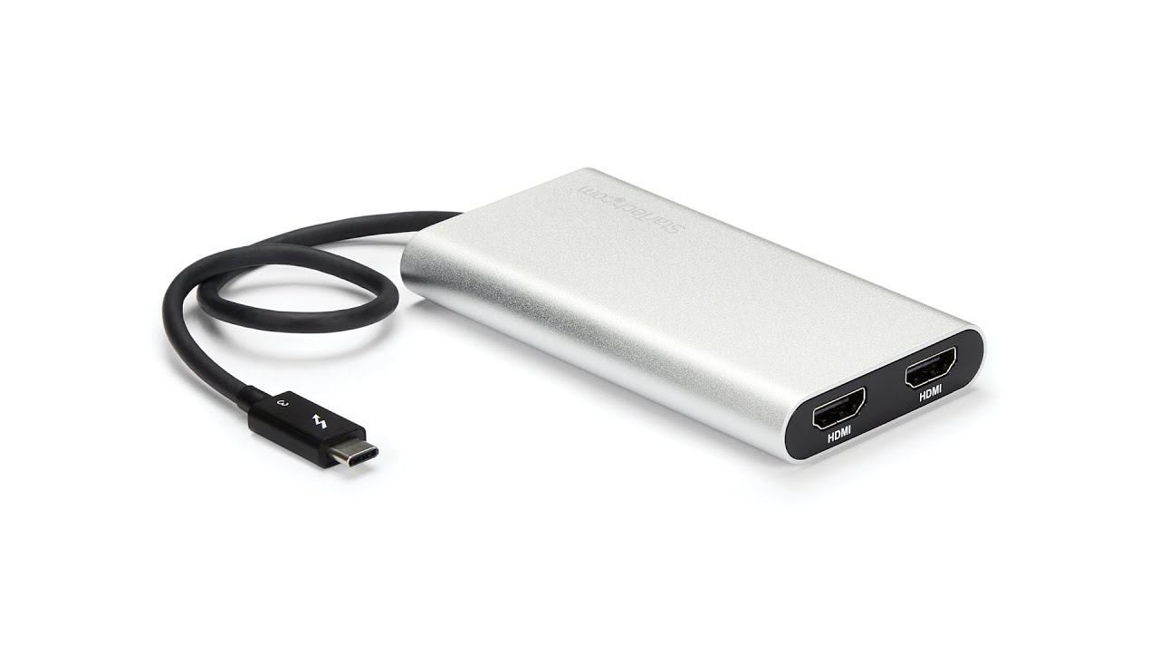 Adaptateur Thunderbolt 3 vers double HDMI TB32HD2 | StarTech.com