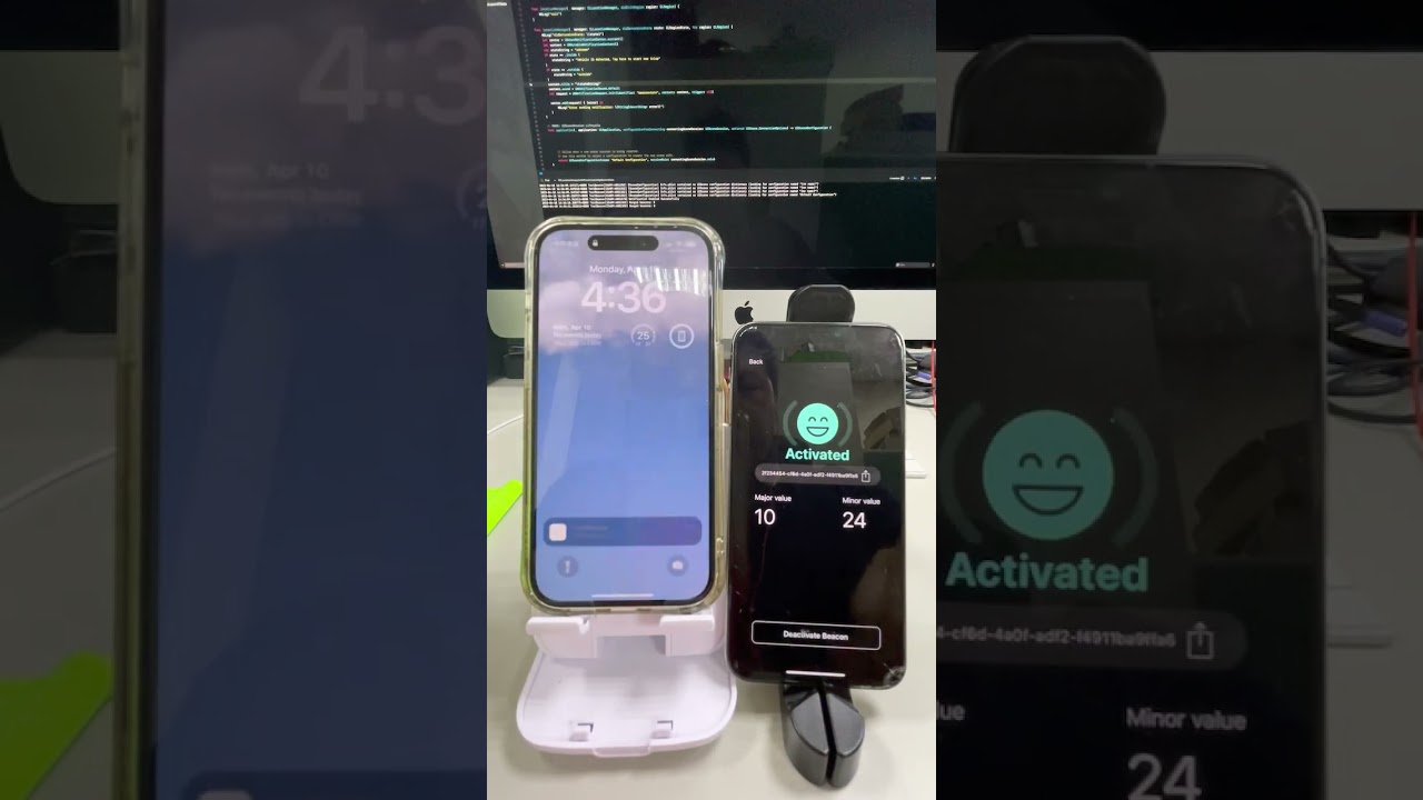 Use BLE Beacon send notification