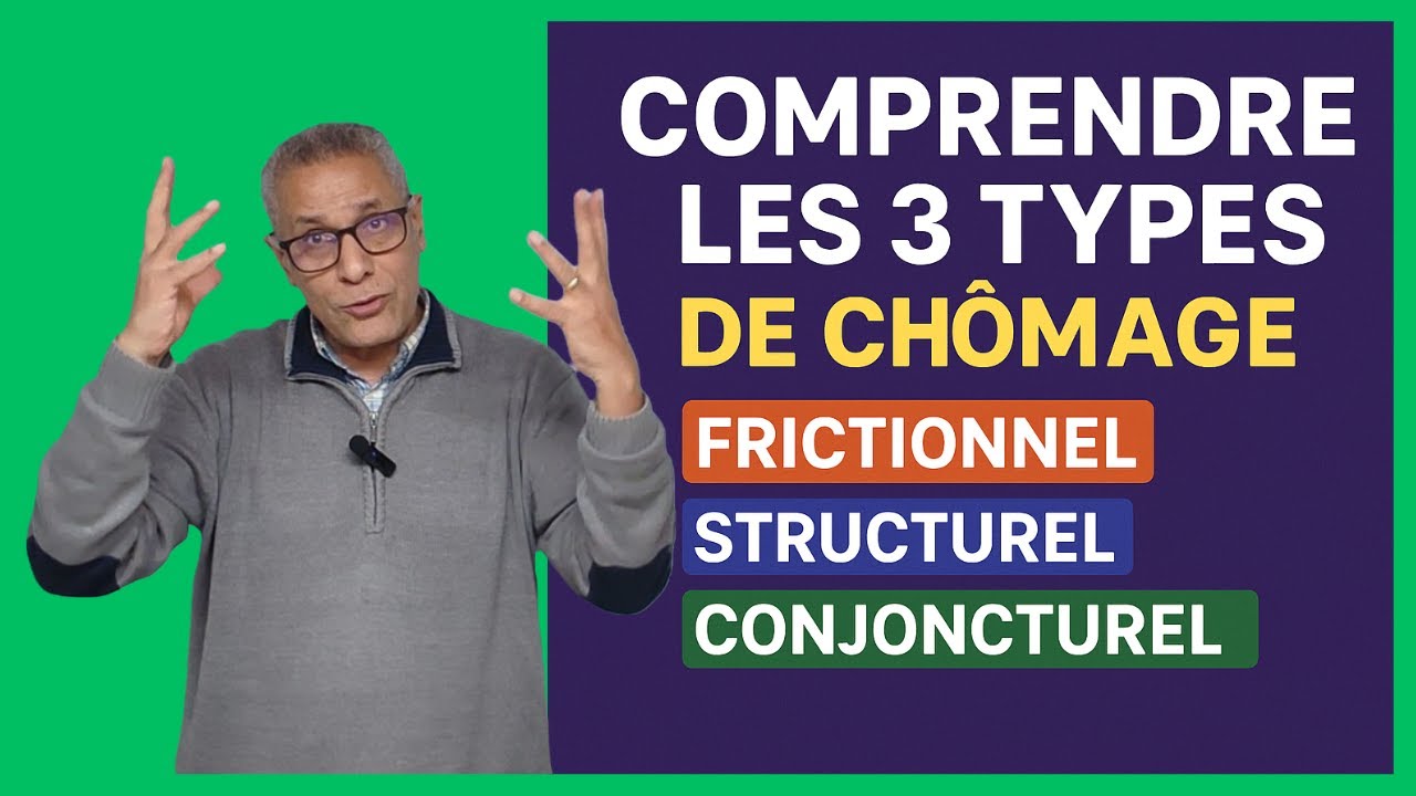Les 3 types de chômage : frictionnel, structurel et conjoncturel