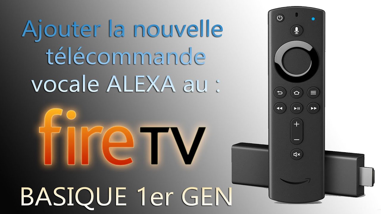Fire TV Jumeler la nouvelle telecommande avec ALEXA au Fire stick Tv BASIC