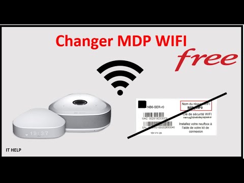 Changer le mot de passe WIFI de la box Free