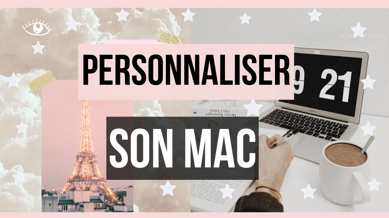 Comment je customise mon Mac ? (fond d'écran, horloge, dock...)