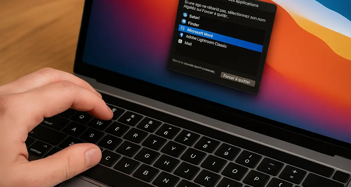Ctrl + Alt + Suppr sur Mac : l’équivalent et comment l’utiliser efficacement