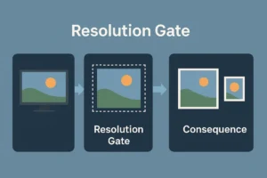 resolution gate