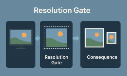 Resolution Gate : définition, enjeux et impact sur la qualité d’affichage