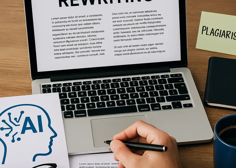 Comment reformuler un texte sans plagiat grâce à l’intelligence artificiell