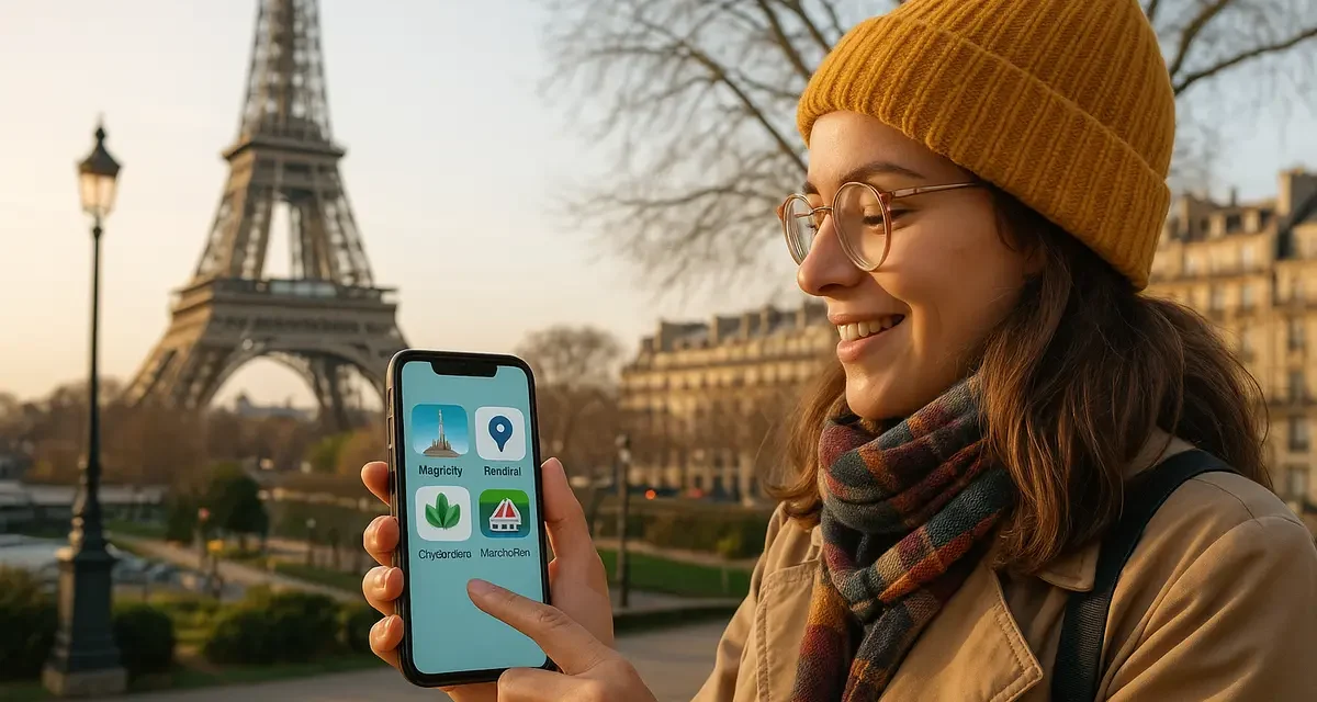 Paris nomade : les applications qui transforment ta façon d’explorer la ville