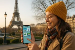 Applications paris nomade pour voyageur